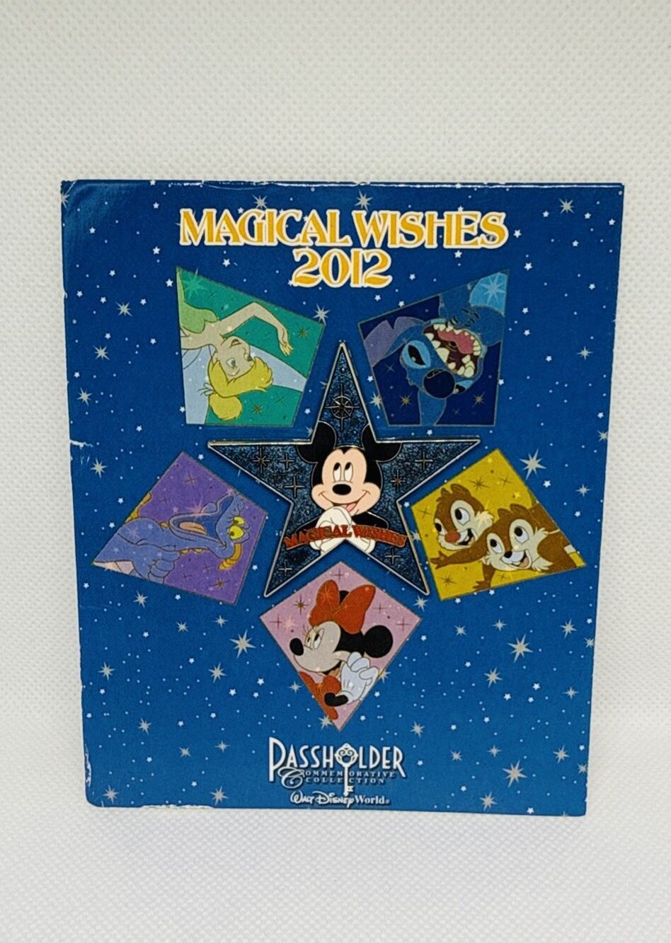 Disney Pins Mickey Mouse Magical Wishes 2012 Passholder Exclusive